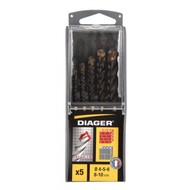 COFFRET FORET BETON OPTIMA3 5PCS DIAMETRE4 - 5 - 6 - 8 - 10 MM COFFRET FORET BETON OPTIMA3 5PCS DIAMETRE4 - 5 - 6 - 8 - 10 MM